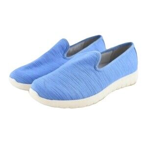 Womens Lands End Blue Comfort Slip On Shoes US 8D 508512